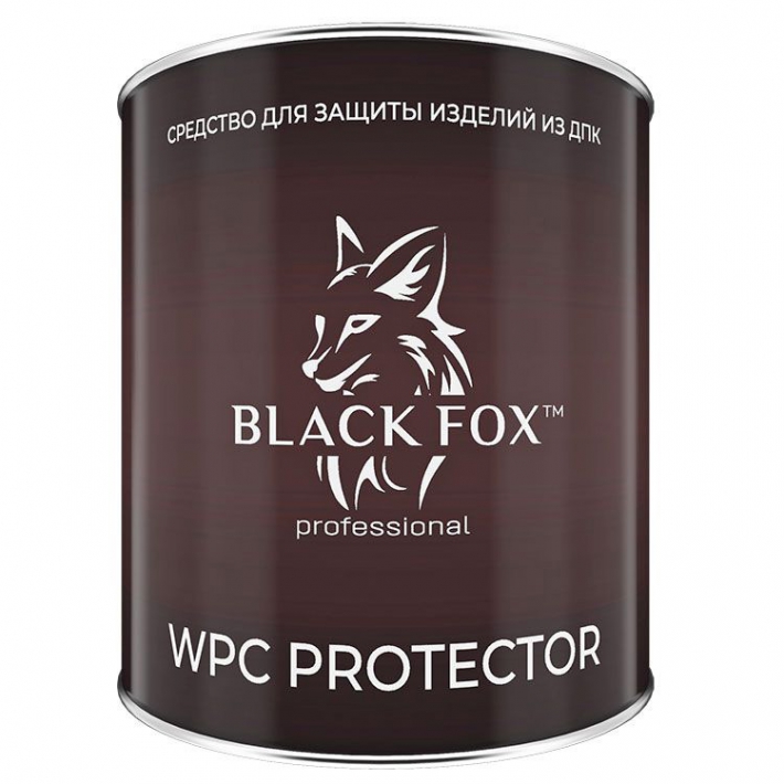 Масло 2,5 л для ДПК BLACK FOX бесцветный
